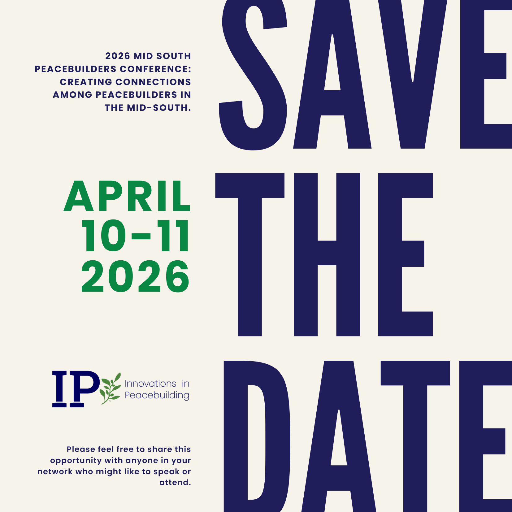 SAVE THE DATE